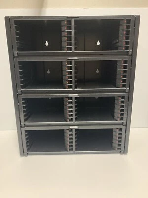 Estante de almacenamiento de CD vintage, resistente Foto 1 de 4