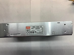 Mean Well RS-150-15 AC/DC Single Output Enclosed power supply - Output 15VDC ... - Imagen 1 de 3