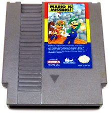 Mario Is Missing (NES, 1983) By Mindscape (Cartridge Only) NTSC
