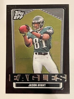2007 Topps DPP Draft Picks and Prospects Eagles Jason Avant Black Chrome #97 - Image 1 of 2