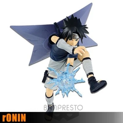 SASUKE UCHIHA - VIBRATION STARS - NARUTO BANPRESTO FIGURE NEW & SEALED - Immagine 1 di 4