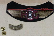 Harley Davidson Owners Group 2001 Patch & Pin Set HOG