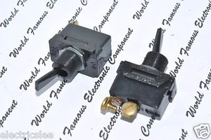 1 Stück - Eagle 15A-120/250VAC 3/4HP-120/240VAC ON/OFF Kippschalter - USA - Bild 1 von 7