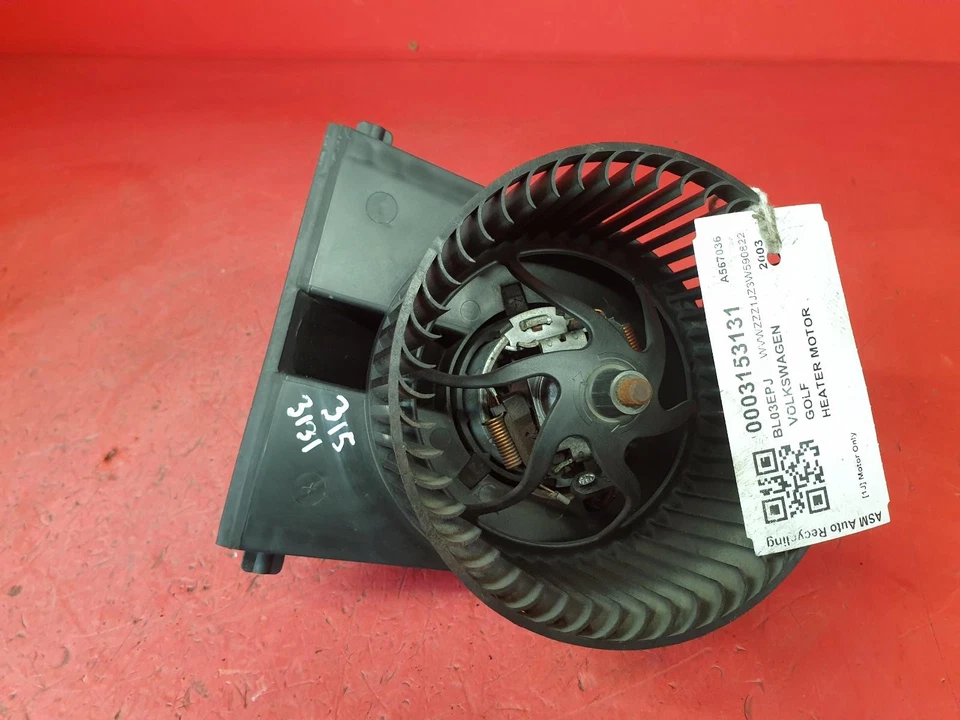 VOLKSWAGEN GOLF MK4 CALEFACTOR SOPLADOR MOTOR 2003 2,0 L GASOLINA Foto 1 de 4