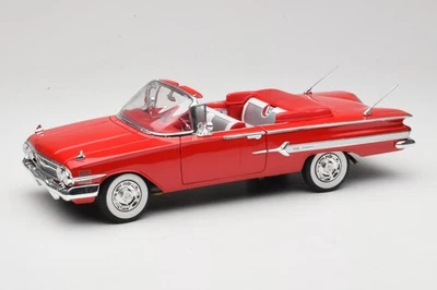 9864W Chevrolet Impala Convertible Red Welly 1:18 - Photo 1/4