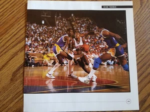 REVISTA ISIAH THOMAS DETROIT PISTONES LAKERS ANUNCIO ANUNCIO IMPRESO - Imagen 1 de 1