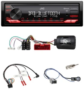 JVC Bluetooth USB DAB Lenkrad Autoradio für Mazda 2 Typ DY 2003-2007 - Bild 1 von 9