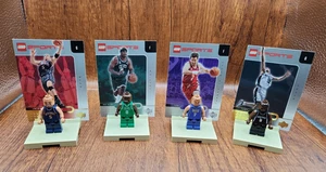 2002 NBA LEGO SPORTS Mini Figures w Upper Deck Cards Kidd Parker Walker Kukoc - Picture 1 of 23