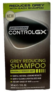 Just for Men Control Gx 5 Ounce Shampoo Grey Reducing Boxed (147 Milliliter) - Picture 1 of 6