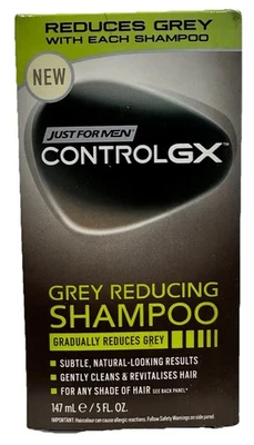 Just for Men Control Gx 5 Ounce Shampoo Grey Reducing Boxed (147 Milliliter) - Image 1 of 4