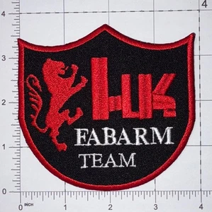 Second Amendment HK Fabarm TeamTactical Patch Iron-On Used YZ38 - Picture 1 of 1