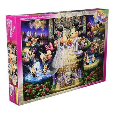 Rompecabezas Tenyo 1000 piezas Disney voto eterno [arte manchado] Foto 1 de 3