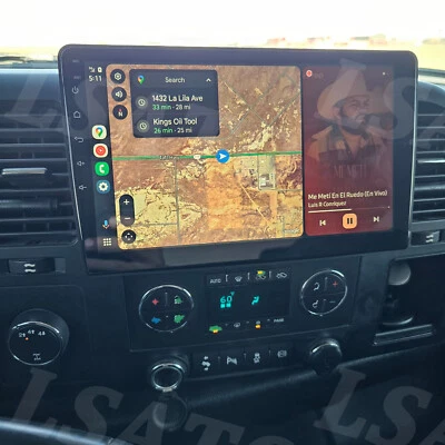 For Chevrolet Silverado 1500 2500 3500 Android 13 Carplay Radio GPS WIFI FM 32G - Image 1 of 4