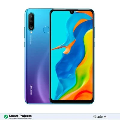 Huawei P30 lite azul pavo real 128GB grado A - desbloqueado teléfono... - Imagen 1 de 4