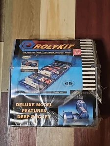 Rolykit Roll-Up Storage Case Organizer Toolbox Crafts Sewing S18 Blue XL - Picture 1 of 7