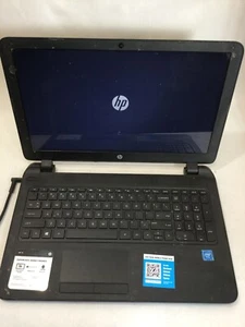 HP 15 NOTEBOOK F233WM - INTEL CELERON N3060 - 4GB RAM - BOOTS TO BIOS - READ -BB - Picture 1 of 8