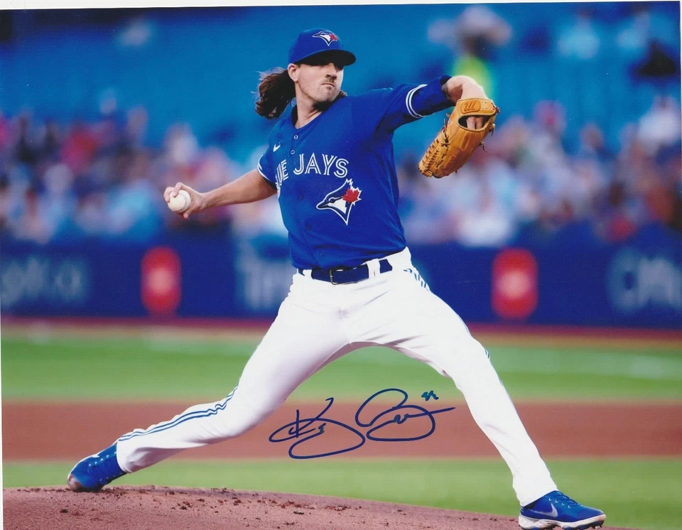 KEVIN GAUSMAN TORONTO BLUE JAYS ACCIÓN FIRMADO 8x10 Foto 1 de 1