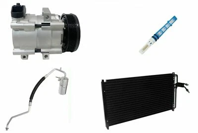 NEW RYC AC Compressor Kit W/ Condenser AE80A-N Fits F-150 4.2L 1999 2000 2001 - Image 1 of 4