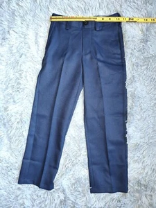 Little Boys' Haggar Cool 18 Pro Uniform Dress Pants, Navy Blue, Size: 5R, NWT - Picture 1 of 5