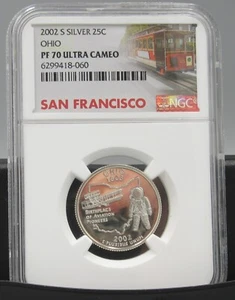 2002 S Ohio Silver NGC PF 70 UCAM - Picture 1 of 1