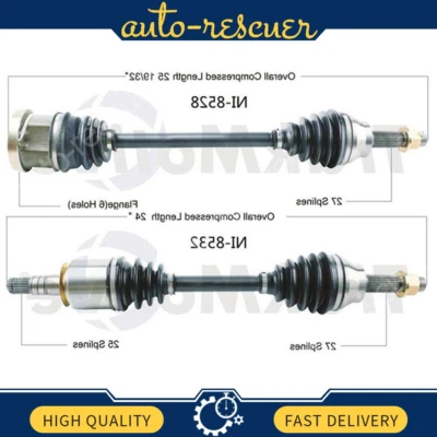 Вал оси TrakMotive CV 2x подходит для Nissan GT-R 2009-2017 годов выпуска - Изображение 1 из 3