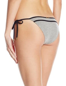 SOFIA by ViX SOLIDO GRIS JASPEADO RIBETE LATERAL PARTE INFERIOR COMPLETA DE BIKINI (M) NUEVO CON ETIQUETAS - Imagen 1 de 12