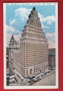 NEW YORK, THE PARAMOUNT BROADWAY GEBÄUDE NEW YORK CITY VINTAGE PC. 48 - Bild 1 von 1