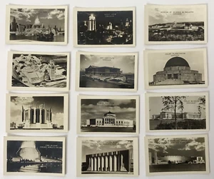25 tarjetas de fotos reales diferentes de colección de la Feria Mundial de Chicago de 1934 - Imagen 1 de 4