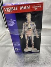 Vintage SKILCRAFT Visible Man # H74622 w/ box Halloween Skeleton Model Human