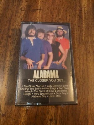 Alabama, The Closer You Get, Sealed Cassette - Image 1 of 2