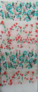FULL UNCUT ASSORTED COLORS FLORAL Print Cotton Kitchen Towel - Picture 1 of 1