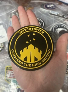 NEW 2025 SHOT SHOW Watchtower Tactical Decal Sticker Guns Firearms AR15 Pistols - Picture 1 of 1