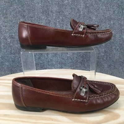 Mootsies Tootsies Zapatos Mujer 8.5 Mocasín Marrón Borlas Sin Cordones Informales Puntera Sin usar, en caja Foto 1 de 4