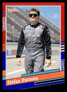 2024 Donruss NASCAR 170 rot blau parallel Stefan Parsons - Bild 1 von 1
