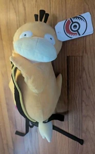 Pokemon Plush Backpack Psyduck Pokémon Center Plush Bag New Japan - Picture 1 of 5