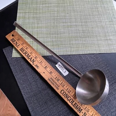 14.5" VOLLRATH Restaurant Stainless Steel 8 oz Ladle w Hanging Hook Professional - Image 1 of 4