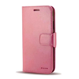 For Samsung Galaxy S23 Ultra Flip Wallet Case Cover Leather Wallet Pink - Picture 1 of 3