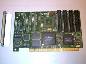 3Ware Escalade 4-Port IDE PCI-X Server Raid Controller Expan Card 700-0088-05 A - Picture 1 of 3