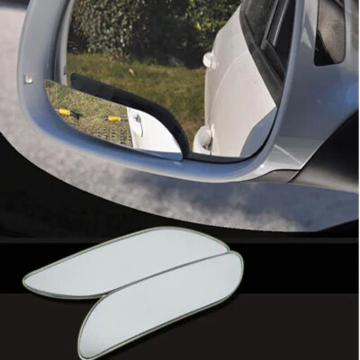 Espejos retrovisores laterales ajustables para estacionamiento de vehículos sin borde 360° gran angular Foto 1 de 4