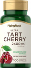 Tart Cherry Extract 100 Quick Release Capsules 2400 mg 10:1 Extract Uric Acid