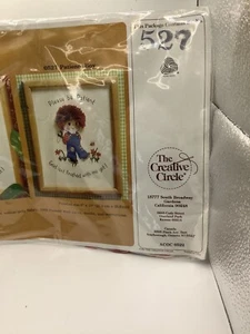 Creative Circle CREWEL EMBROIDERY KIT "Please be Patient BOY" NEW #527 Craft - Picture 1 of 6