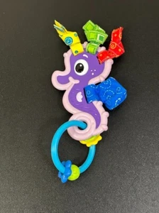 Nuby Under The Sea Seahorse Teether 3+months BPA Free - Picture 1 of 2