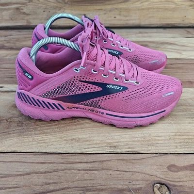 Brooks Adrenaline GTS 22 Women's Triple Pink Running Sneakers Shoes Size 9  - Image 1 of 4