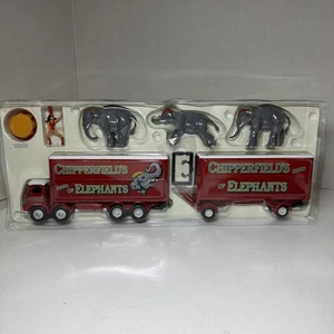 Corgi Chipperfields Circus Foden S21 Lorry Trailer Elephants 1:50 Set -READ DESC - Picture 1 of 24