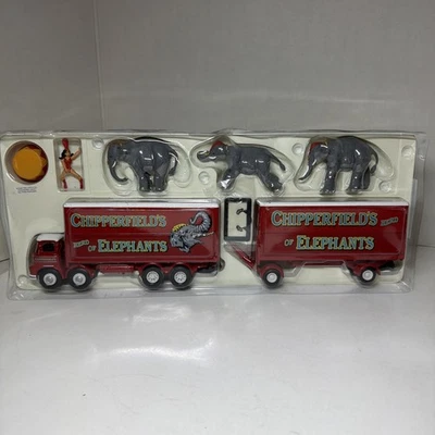 Corgi Chipperfields Circus Foden S21 Lorry Trailer Elephants 1:50 Set -READ DESC - Image 1 of 4