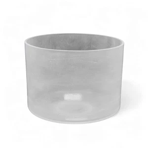 Crystal Tones 8" Great Salt Lake Clear Crystal Singing Bowl (F-40) - Picture 1 of 4