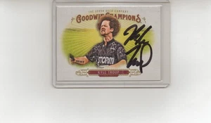 Carta Kyle Troup PBA Bowler Bowling firmata autografata 2018 UD Goodwin Champions - Foto 1 di 2
