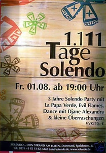 1111 Tage Solendo - 2008 Konzert-Poster  A1 - Picture 1 of 1