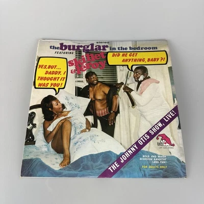 Skillet & Leroy Burglar in the Bedroom LP LAFF Stereo 1972 Johnny Otis - Image 1 of 4