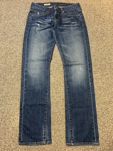 Adriano Goldschmied The Tomboy Jeans Women’s 30x32 Blue Relaxed Straight Leg - Picture 1 of 11